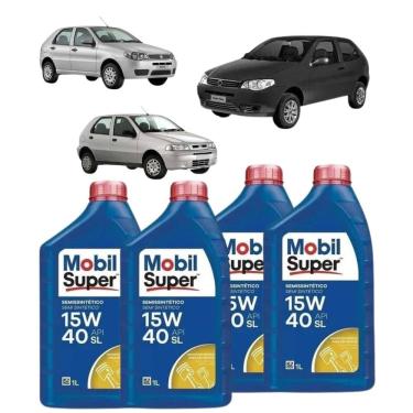 Imagem de Óleo Mobil Super 2000 X1 15W40 Semissintético Api Sp 4 L