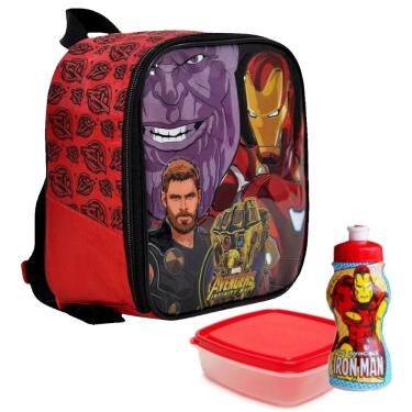 Imagem de Lancheira Escolar Marvel Vingadores Guerra Infinita - Xeryus