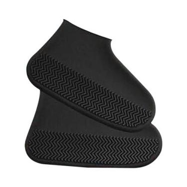 Imagem de Capa De Sapato De Silicone Impermeável E Antiderrapante Unissex Reutil