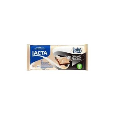 Imagem de Chocolate Laka Diamante Negro Tablete Lacta 80g