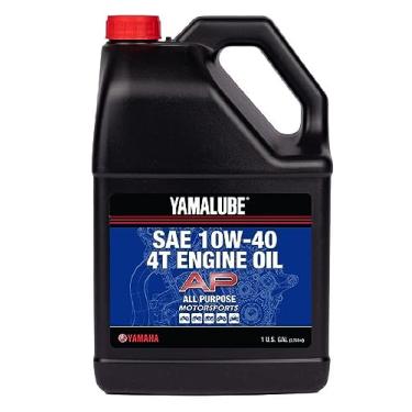 Imagem de YAMAHA Óleo De Motor De 4 Tempos Yamalube Lub-10W40-Ap-04 Para Todos Os Fins, Oem Original, Yamalube Oem - 1 Galão
