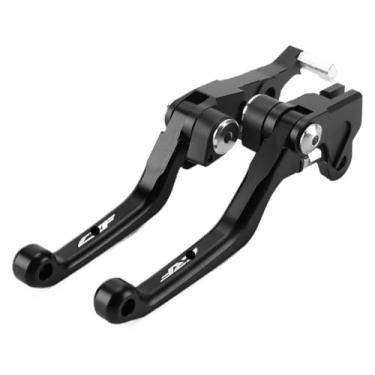 Imagem de BYYINGSUS Alavanca de embreagem de freio Versão de tensão Buzina de dobra Cabo de freio compatível com CRF250L CRF250L (preto)