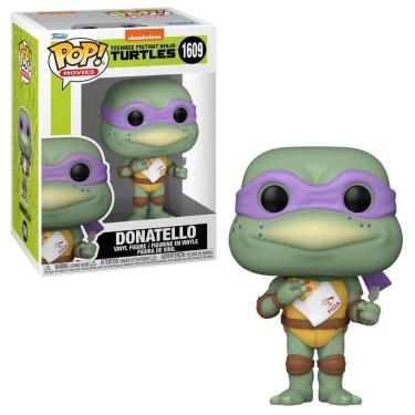 Imagem de Boneco Funko Pop! As Tartarugas Ninja - Donatello com Pizza