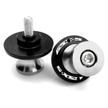 Imagem de BYYINGSUS Parafusos de suporte deslizante de carretel de braço oscilante M8 para motocicleta compatíveis com S&uzuki GSX-S750 GSX-S1000 GSX-S1000GT GSX-S950 GSXS 750 1000 2011-2024 (prata)