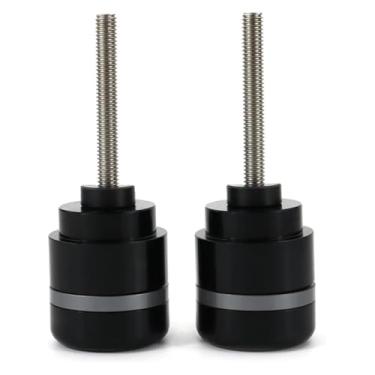 Imagem de BYYINGSUS Tampões de tampa de extremidade de barra compatíveis com CBR1100XX VFR800 VFR1200F VTR1000 RC51 CB1000R CB300R CB125R CB650F NC750S (titânio estilo B)