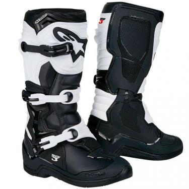 Imagem de Bota Alpinestars Tech 3 - Preto/Branco
