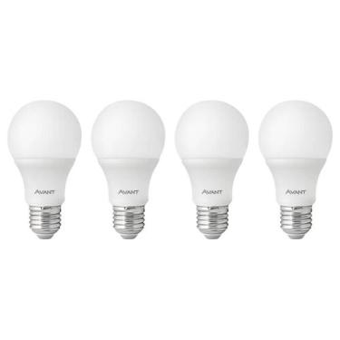 Imagem de 4 Lampada Led 15w Bulbo Bivolt E27 6500k Branco Frio Branco-frio - AVA