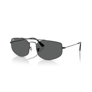 Imagem de Óculos de Sol Ray-Ban Explorer 5 0RB3845 002/B1 Tam 57 / Preto - Lentes Cinza Escuro