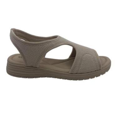 Imagem de Sandália Papete Joanete Comfortflex Bege 2551302 - Bege 41-Feminino