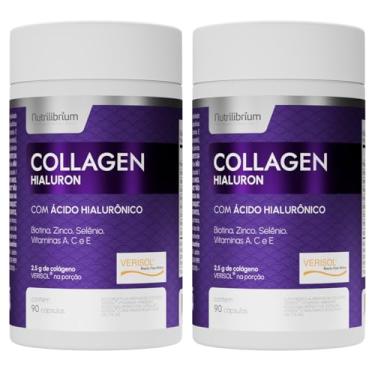 Imagem de Kit 2x Colágeno Verisol Ácido Hialurônico 180 Caps 2 Meses Nutrilibrium