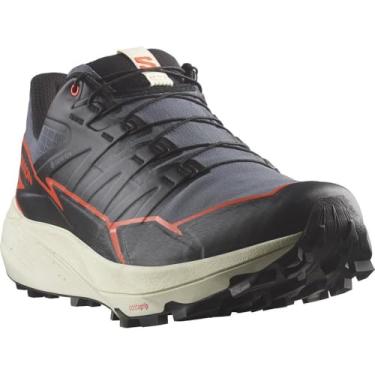 Imagem de Salomon Tênis masculino Thundercross, Turbulência/preto/tomate cereja, 39