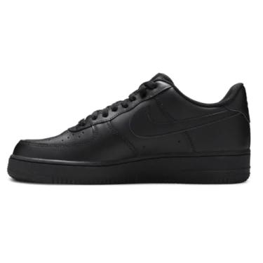 Imagem de Nike Tênis de basquete masculino Air Force 1, Preto/Preto/Preto, 41