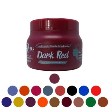 Imagem de Mascara Matizadora Mairibél Profissional 250g Escolha Cor (Dark Red)
