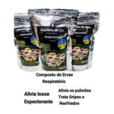 Imagem de Chá Composto Respiratório Alquimia Do Chá Nomady 80 Gr.