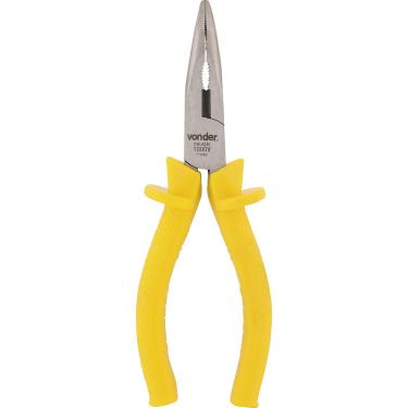 Imagem de Alicate bico meia cana 6" curvo vanádio isolado 1000v Vonder
