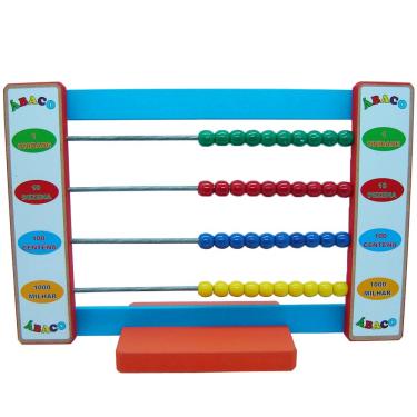 Imagem de Ábaco de Madeira - Planeta Brinquedos