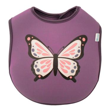 Imagem de Babador de Neoprene - Borboleta - Colorido - C0113 - Clingo
