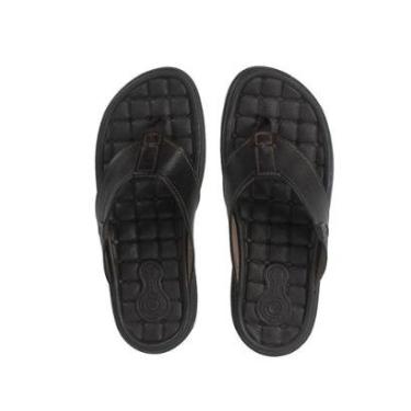 Imagem de Chinelo Masculino Pegada Couro Anilina Cravo - 131281-02-Masculino