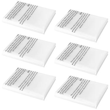 Imagem de Sacos atualizados para coletor de pó e aspirador de pó, para coletor de poeira central de carga de porto, saco de plástico transparente de 70 galões, 49,5 cm de diâmetro (78,7 cm de largura) x 96,5 cm