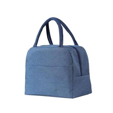 Imagem de Bolsa Térmica Portátil Com Isolamento Térmico De Desenho (AZUL MARINHO-270)