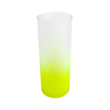 Imagem de Copo Long Drink Acrílico Degrade Colorido 330ml 5 Un. - M&CA PLÁSTICOS
