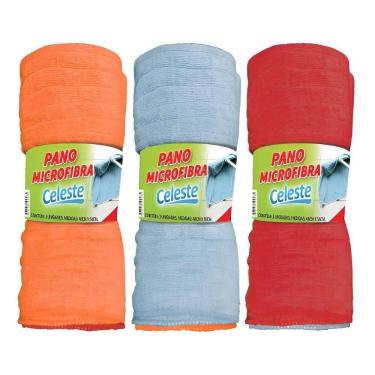 Imagem de Celeste Pano De Chão De Microfibra Pano - - 3 - Uni