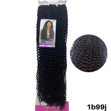 Imagem de Aplique Cacheado Cabelo Para Crochet Braids 3x Bahiya Bundle - bbless,
