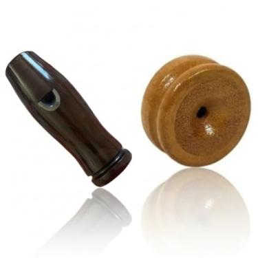 Imagem de Apito Marreca + Apito Macuco com Chumbo Pio Profissional