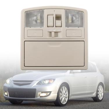 Imagem de Interruptor de teto solar de luz LED para Mazda 3 2010-2013, versão atualizada, substituição do console do interruptor de teto solar #BBM6-69-970B-75 BBM7-69-97YC-75