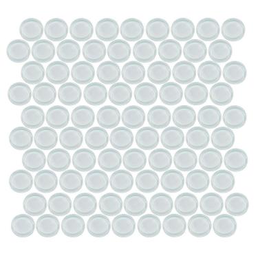 Imagem de Pastilha De Vidro Ball White 3x3 Placa 30x30cm - 1313060001