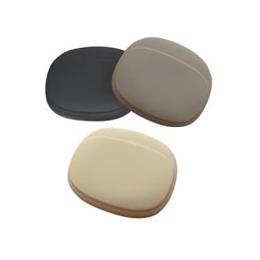 Imagem de Organizador de fone de ouvido de silicone - estojo de armazenamento de cabo de dados - mini caixa de chave - organizador portátil de fone de ouvido com fio, preto + marrom + bege