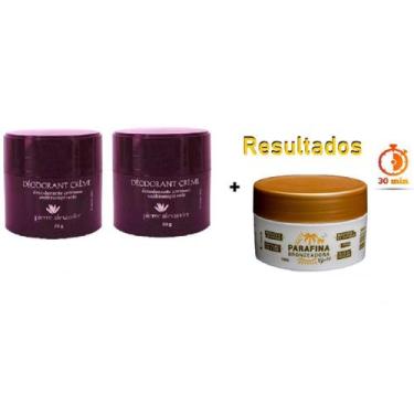 Imagem de KIT 2 Und Desodorante Pierre Alexander Creme Antitranspirante + Parafi