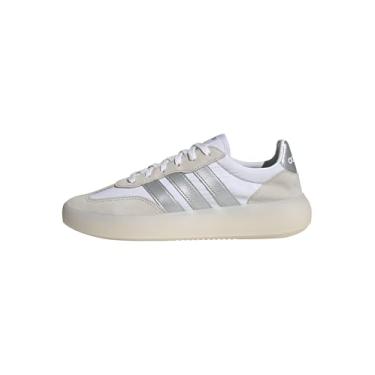 Imagem de adidas Tênis feminino Barreda Decode, Branco/prata fosco/cinza, 36