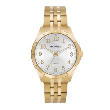 Imagem de Relógio Mondaine Feminino Casual Dourado 32674LPMVDE1-Feminino