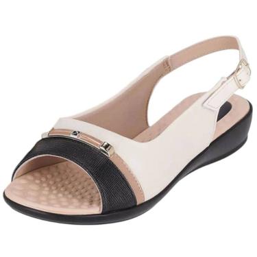 Imagem de Sandália Slingback Feminina Casual Conforto Piccadilly