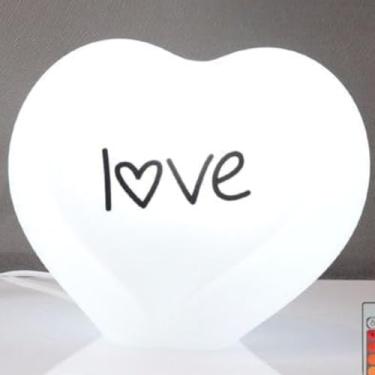 Imagem de Luminária Coração Love Stylo LED – Iluminação Decorativa com Toque Romântico
