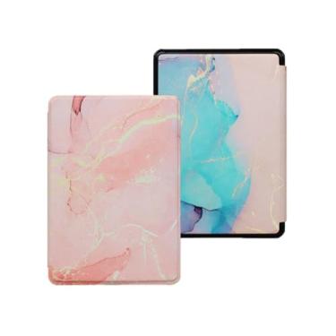 Imagem de Akacy Capa com padrão pintado para Kindle Paperwhite 6.0 polegadas 11ª geração lançada em 2022/2024 (Modelo: C2V2L3/RS23CV) com função hibernar/despertar automática (38)