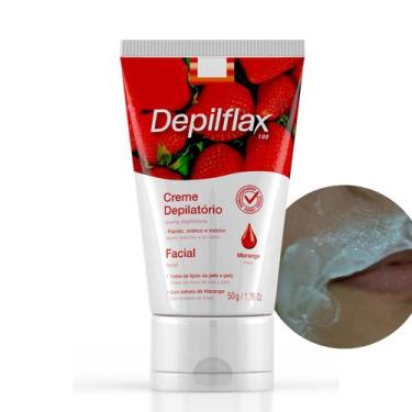 Imagem de Creme Depilatório Facial Feminino Forte Depilação Remoção Pelos Indolo