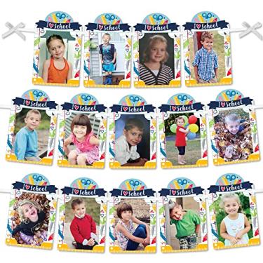 Imagem de Big Dot of Happiness Volta às aulas - Decoração DIY Primeiro Dia de Aula Decorações de Sala de Aula - Exibição de Imagem - Banner Fotográfico