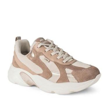 Imagem de Dad Sneaker Dakota Em Couro Feminino D2051-Feminino