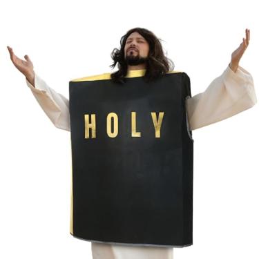 Imagem de Funnysoft Halloween Holy Bible Costume Halloween Religious Christian Costume Halloween Cosplay for Adult Women Men