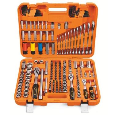 Imagem de Kit de Ferramentas para Oficinas 176 peças Tramontina PRO com Maleta