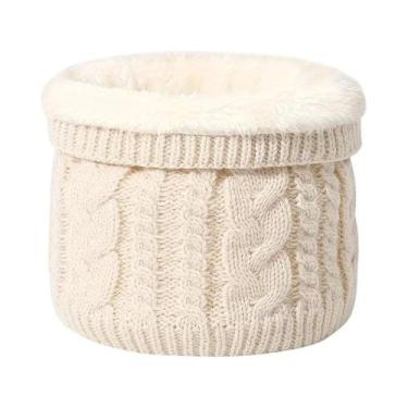 Imagem de Cachecol Unissex Para Inverno Em Fibra De Poliéster Acessório De Moda 