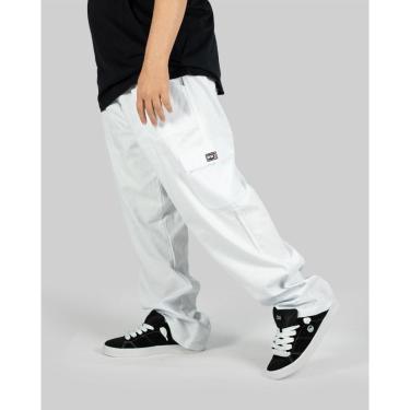 Imagem de Calça DR7 Street Cargo Sarja Classic - Branca-Unissex