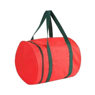Imagem de Bolsa de Armazenamento Luzes Organizador Circular Férias Corda em Têxtil Oxford 600D Container com Zíper e Alça