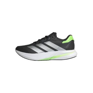 Imagem de adidas Duramo Speed 2 Tênis de corrida masculino, Carbono/prata fosco/explosão de limão, 37