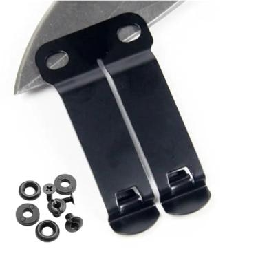 Imagem de Clipes de cintura para coldre e clipe de bolso de metal ajustável seguro para bainhas de faca, coldre, montagem de equipamentos táticos e equipamentos ao ar livre (1)