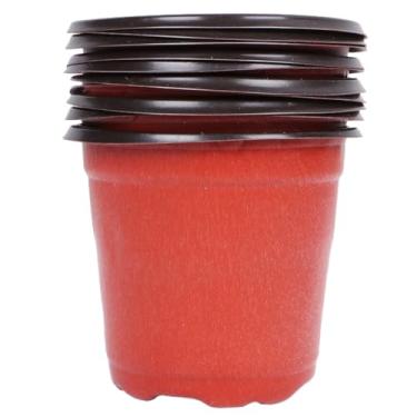 Imagem de UKCOCO Conjunto de 50 Vasos Plásticos para Viveiro - Vaso de Plantas de 10,9 Cm Com Drenagem - Recipiente para Mudas de Flores, Suculentas, Mudas, Estacas E Transplante