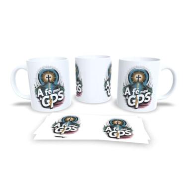 Imagem de Caneca Cristã com Frase 'Jesus é a Verdadeira Conexão 5G', Cerâmica Branca, Design Moderno, Presente Gospel (19437)