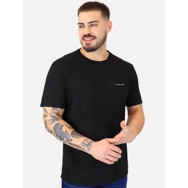 Imagem de Camiseta Von der Volke Masculina Origineel Assinatura Duo Preta-Masculino
